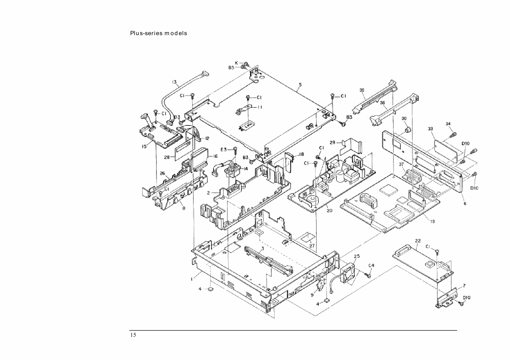 KYOCERA LaserPrinter ECOSYS-FS-1700 1700+ 3700 3700+ Parts and Service Manual-6